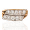 1.00ctw Antique Old European Cut Diamond Double Row Ring