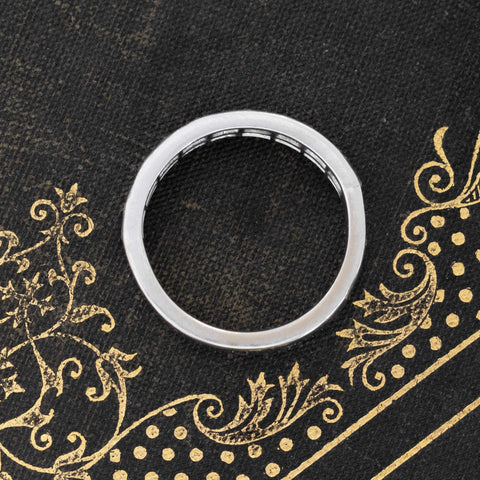 1.00ctw Baguette Cut Diamond Double Row Band