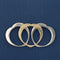 1.00ctw Diamond Heart Shape Stacker Bands, French