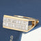 1.00ctw Retro Tapered Baguette Diamond Ring by Henry Dunay