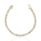 10.30ctw Old European Cut Diamond Bezel Tennis Bracelet