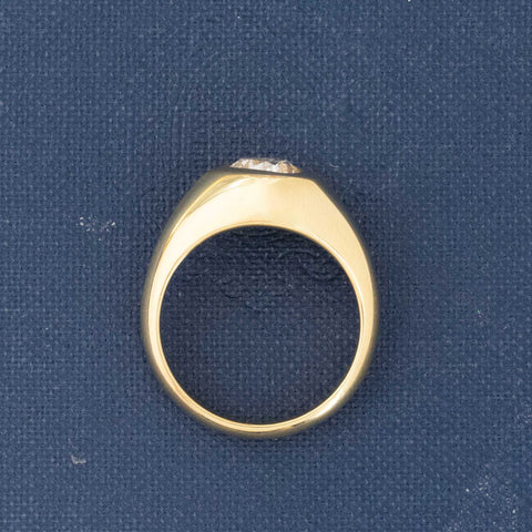 1.03ct Heart Cut Diamond Bezel Ring