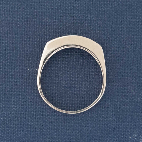 1.03ctw Vintage Carre Cut 5-Stone Channel Band