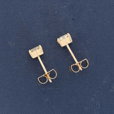 1.04ctw Lily Cut Diamond Stud Earrings