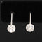 1.04ctw Old European Cut Diamond Dormeuse Earrings