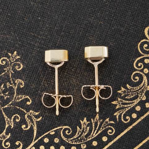1.05ctw Emerald Cut Diamond Stud Earrings