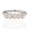 1.05ctw Old Mine Cut Diamond 5-Stone Band