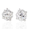 1.06ctw Old Mine Cut Diamond Stud Earrings