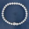 10.74ctw Old European Cut Diamond Bezel Tennis Bracelet