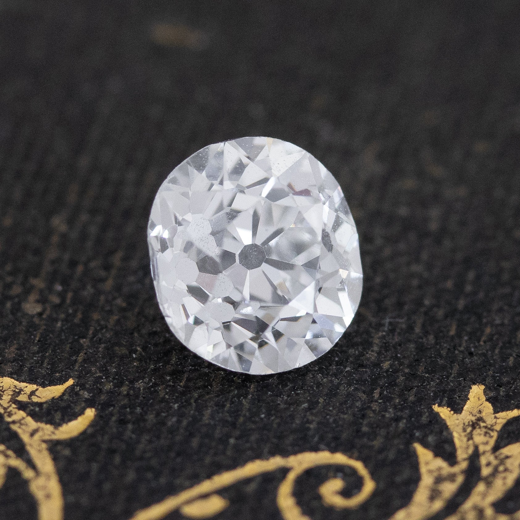 1.07ct Old Mine Cut Diamond, GIA F VS2