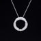 1.07ctw Diamond Wreath Pendant by Movado