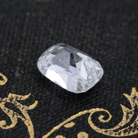 1.09ct Elongated Old Mine Cut Diamond, GIA D SI1