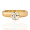 1.10ct Old European Cut Diamond Bezel Solitaire, French