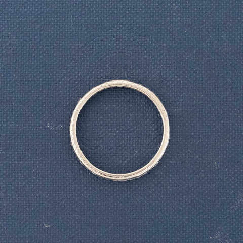 1.10ctw Antique French Cut Diamond Channel Set Band