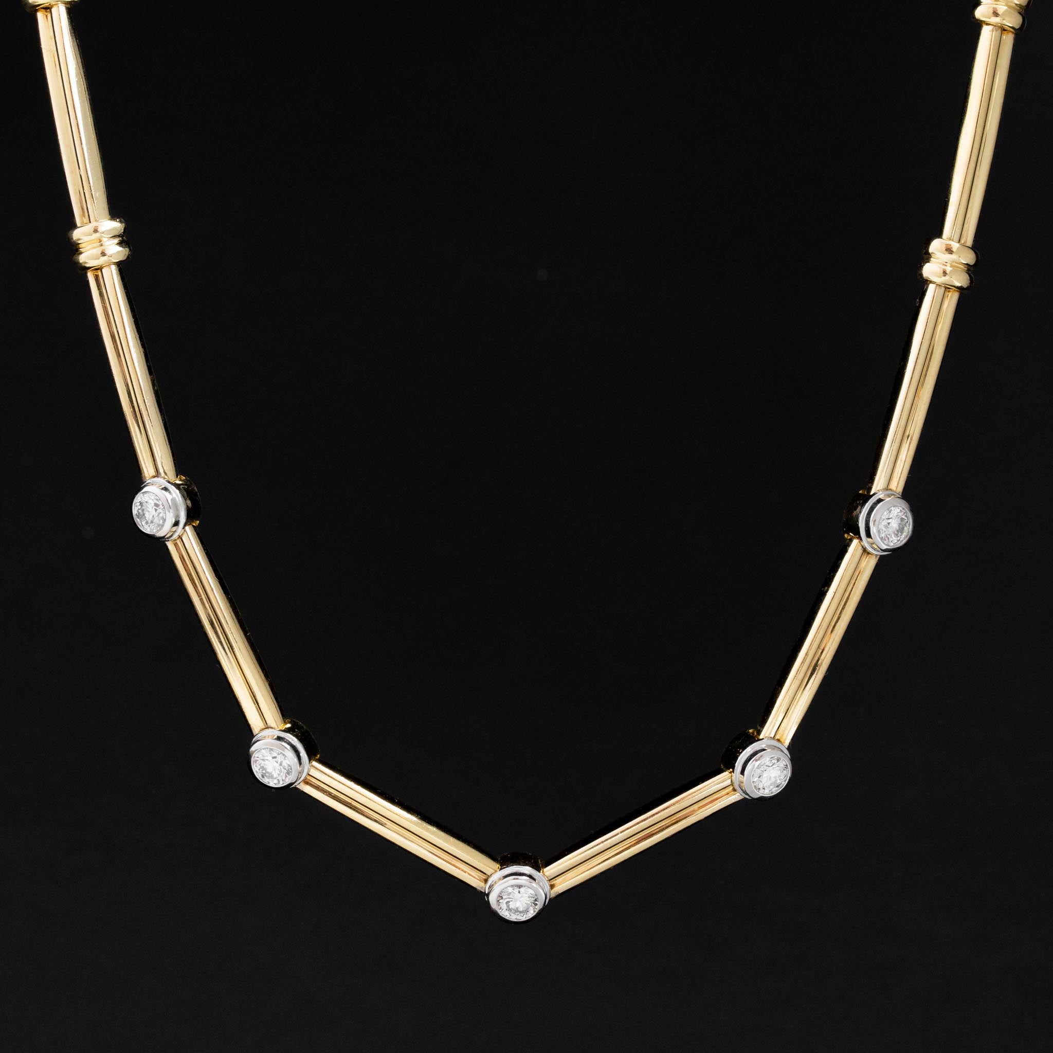 1.10ctw Diamond Station Necklace, by Tiffany & Co.