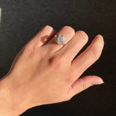 1.10ctw Vintage Old European Cut Solitaire