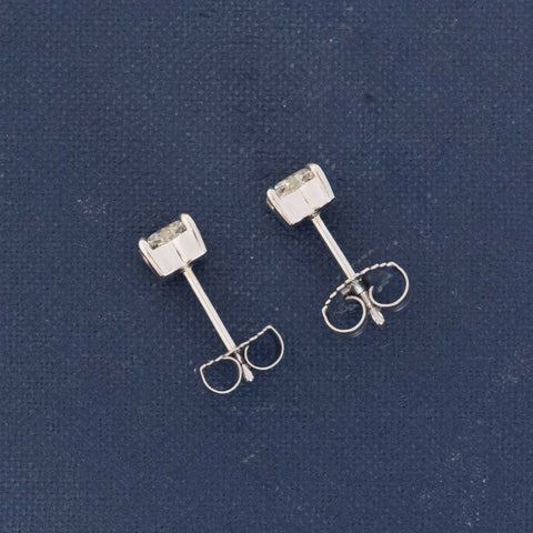 1.14ctw Lily Cut Diamond Stud Earrings