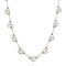 11.68ctw Old European Cut Diamond Bar Link Bezel Tennis Necklace