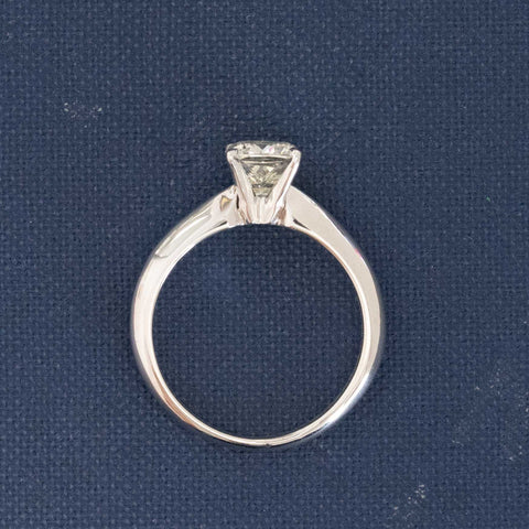 1.16ct Cushion Cut Diamond Solitaire, GIA L SI1