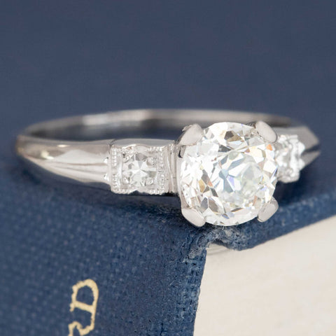 1.16ct Old European Cut Diamond Solitaire, GIA K VS2