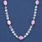 11.78ctw Rose Cut Diamond & Tourmaline Necklace