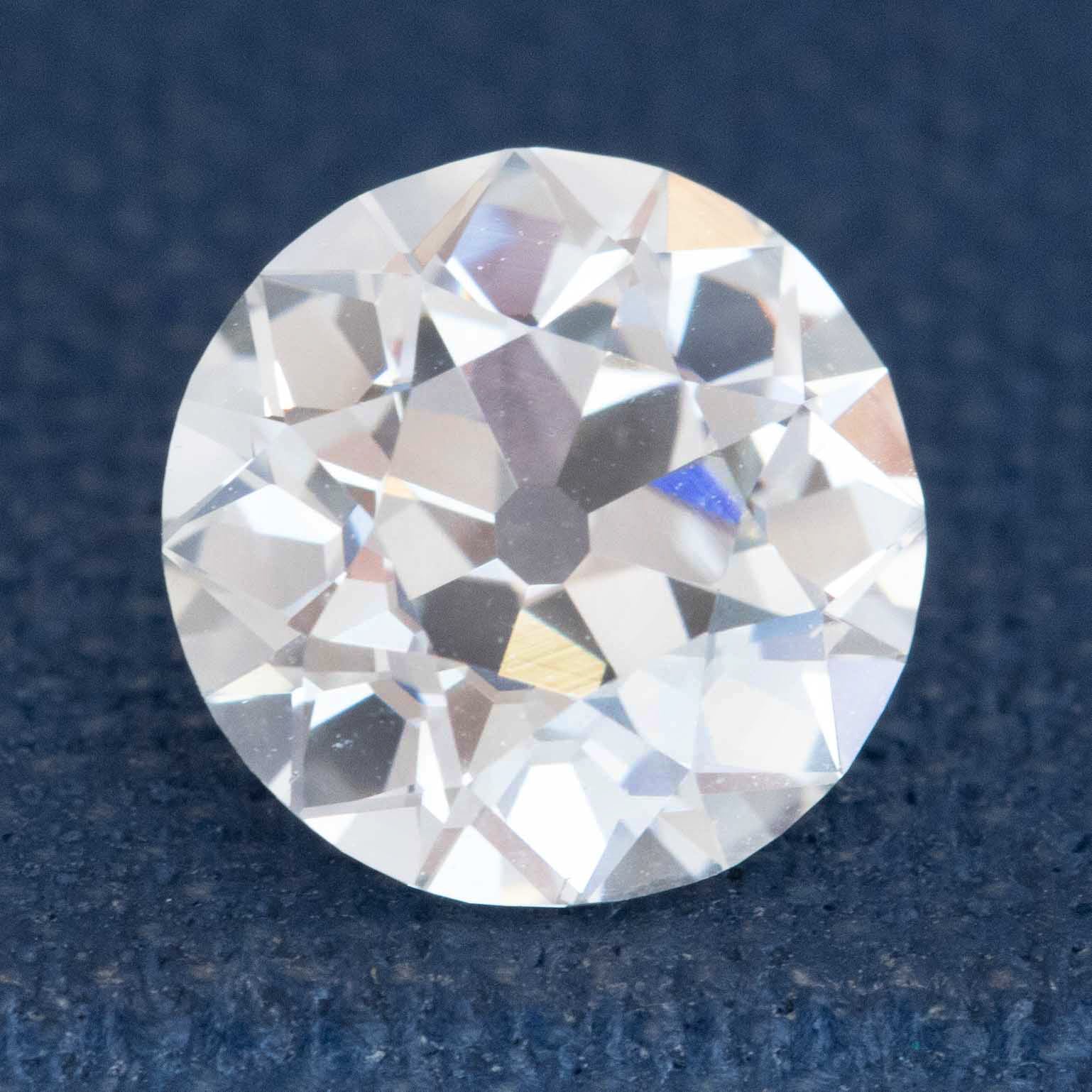1.17ct Old European Cut Diamond, GIA H VS2