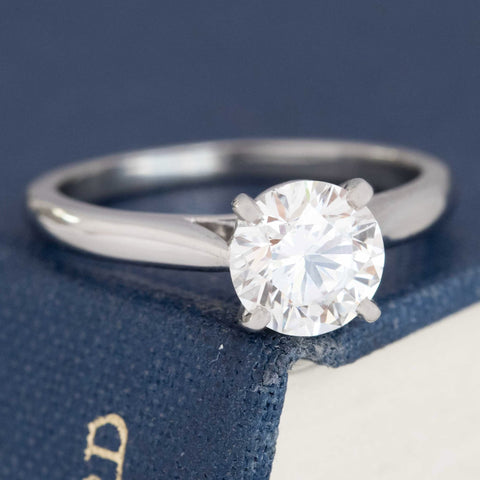 1.17ct Round Brilliant Cut Diamond Solitaire, by Cartier