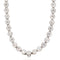 12.00ctw antique old European cut diamond bezel necklace in 18kt white gold and platinum, c. 1933