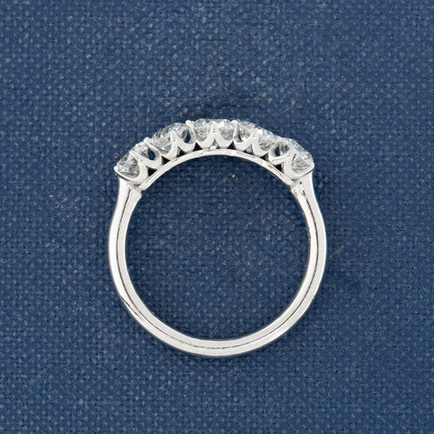 1.25ctw Old European Cut Diamond 5-Stone Band