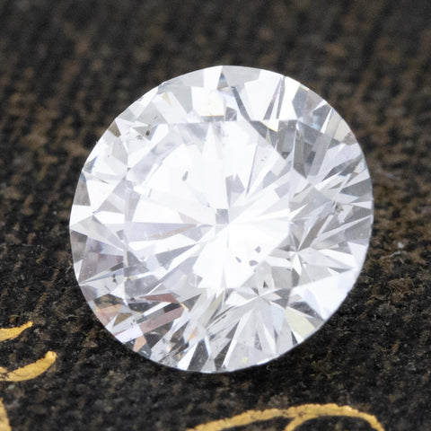 1.28ct Round Brilliant Cut Diamond, GIA E SI2