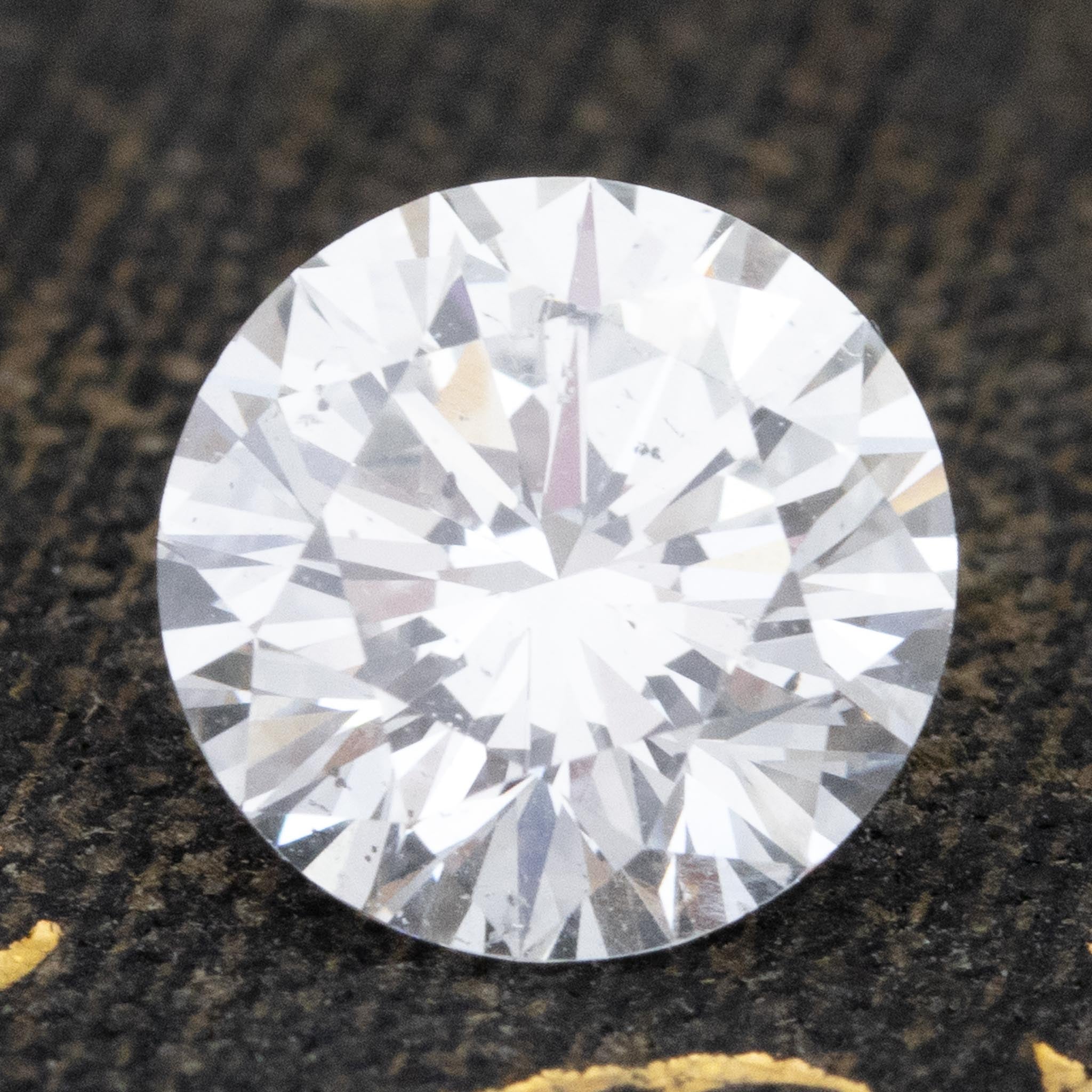 1.28ct Round Brilliant Cut Diamond, GIA E SI2