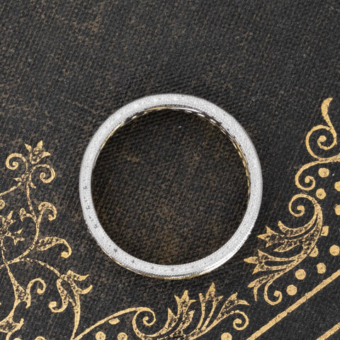 1.30ctw Fancy Yellow and White Diamond Twist Band