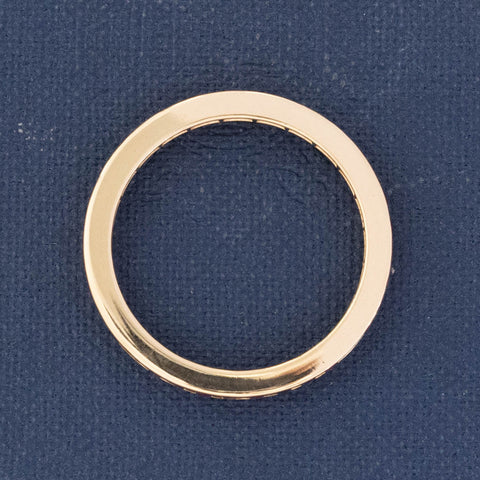 1.30ctw Ruby Step Cut Eternity Band