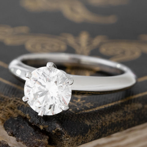 1.31ct Round Brilliant Cut Diamond Solitaire by Tiffany & Co.