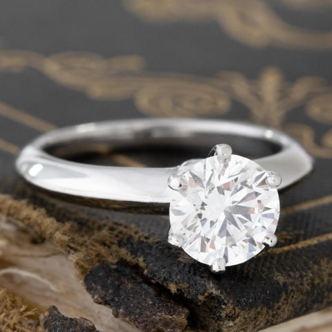 1.31ct Round Brilliant Cut Diamond Solitaire by Tiffany & Co.