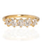 1.31ctw Old Mine Cut Diamond 5-Stone Band