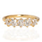 1.31ctw Old Mine Cut Diamond 5-Stone Band