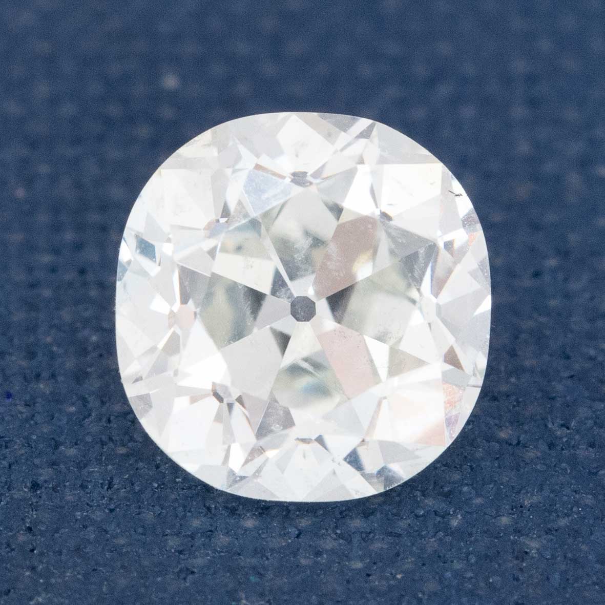 1.36ct Old Mine Cut Diamond, GIA J SI2