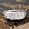 1.42ctw Old Mine Cut Diamond Trilogy Ring