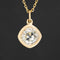 1.46ct Askew Old Mine Cut Diamond Bezel Pendant