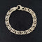 Wide Mariner Link Bracelet, 7"
