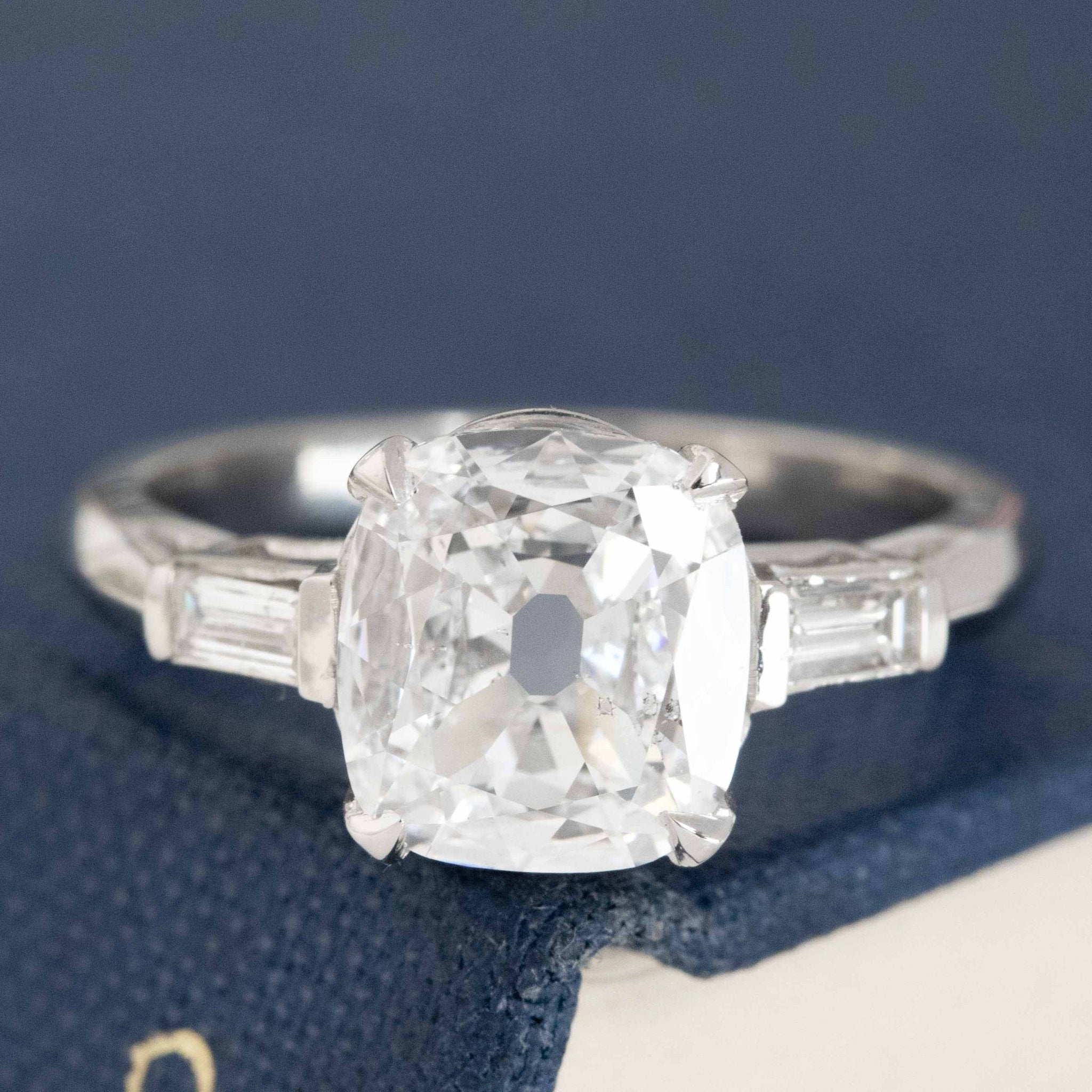 1.50ct Cushion Cut Diamond Ring