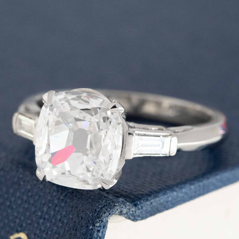 1.50ct Cushion Cut Diamond Ring