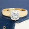 1.51ct Cushion Cut Diamond Solitaire, GIA