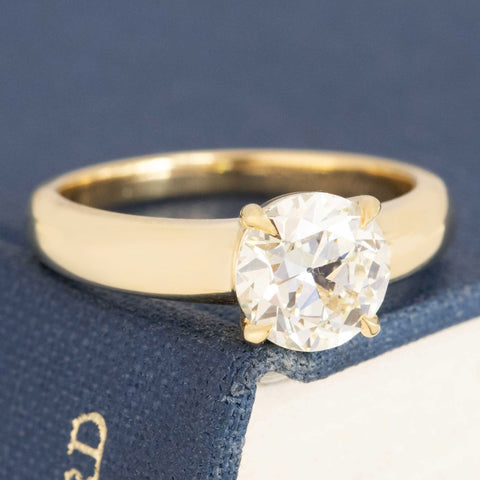 1.52ct Old European Cut Diamond Solitaire