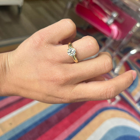 1.52ct Old European Cut Diamond Solitaire