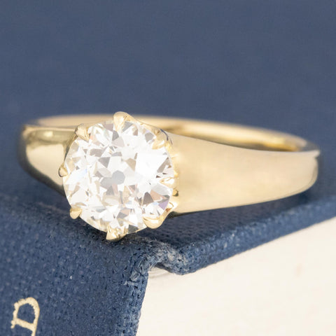 1.53ct Old European Cut Diamond Solitaire