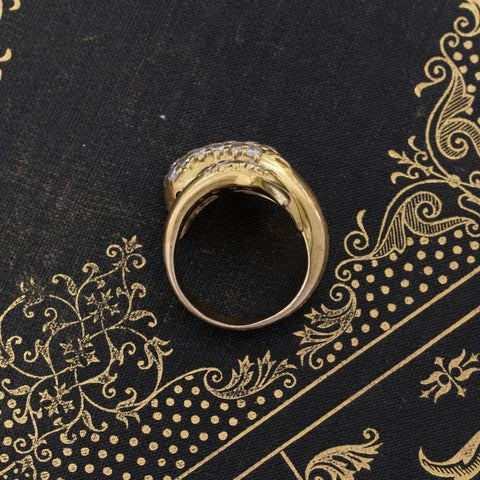 1.53ctw Diamond Dolphin Motif Ring