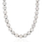 15.71ctw Old European Cut Diamond Compass Bezel Tennis Necklace