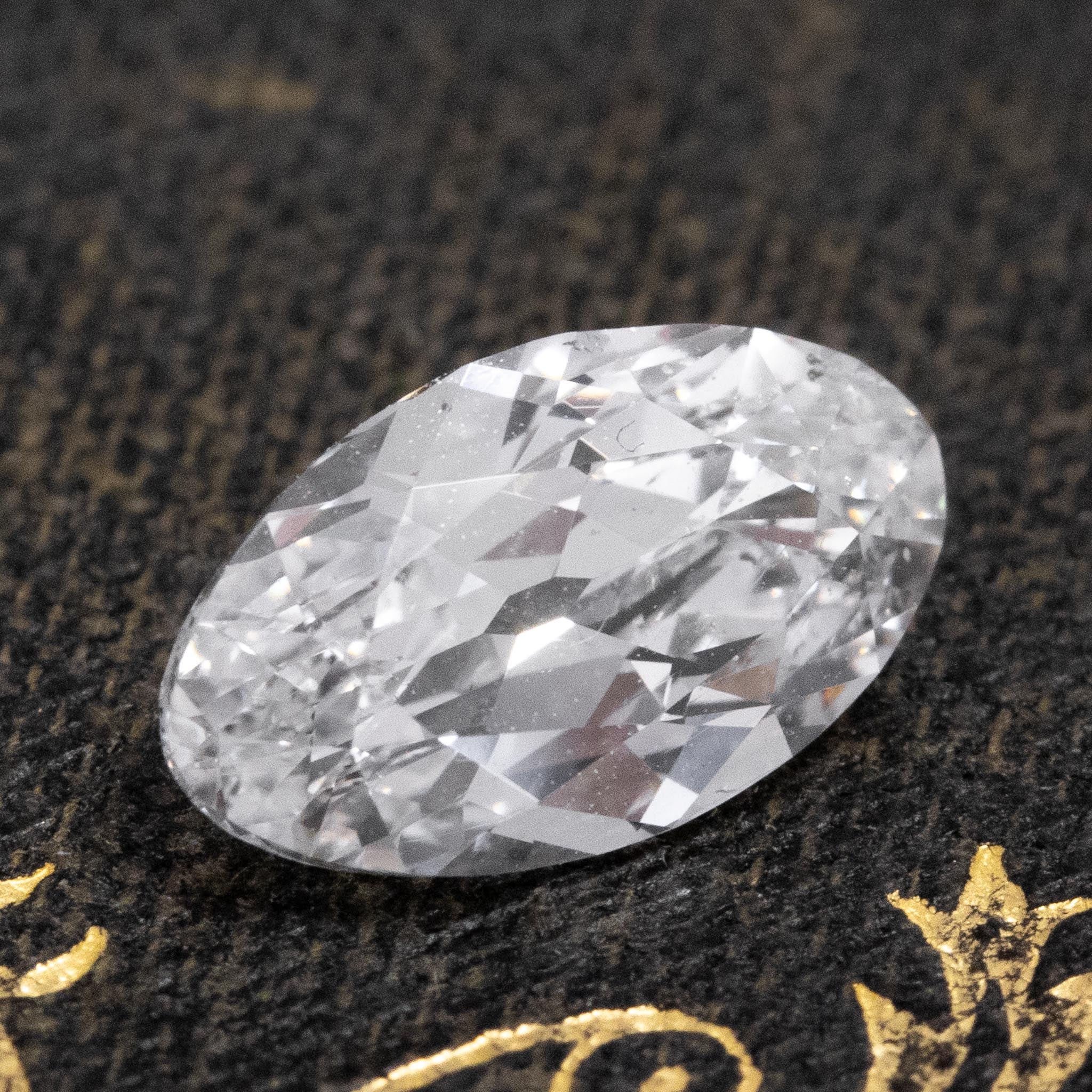 1.58ct Moval Cut Diamond, GIA E SI1